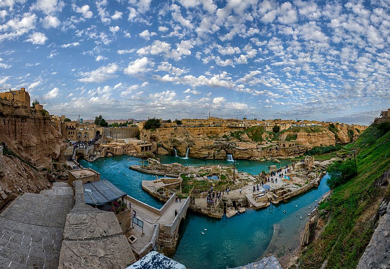 Image of -Shushtar historical hydraulic system